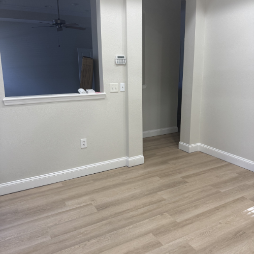 construction in living room